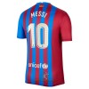 Officiële Voetbalshirt FC Barcelona Lionel Messi 10 Thuis 2021-22 - Heren